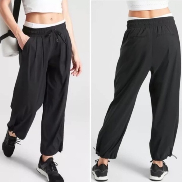 12.Athleta Black Revive Pant - Picture 1 of 16